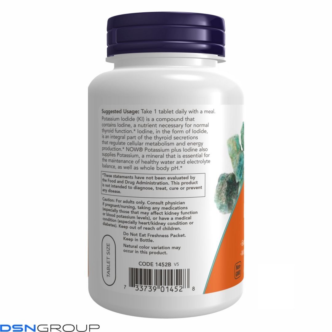 (12.02 Очікування) Potassium plus Iodine - 180 tabs