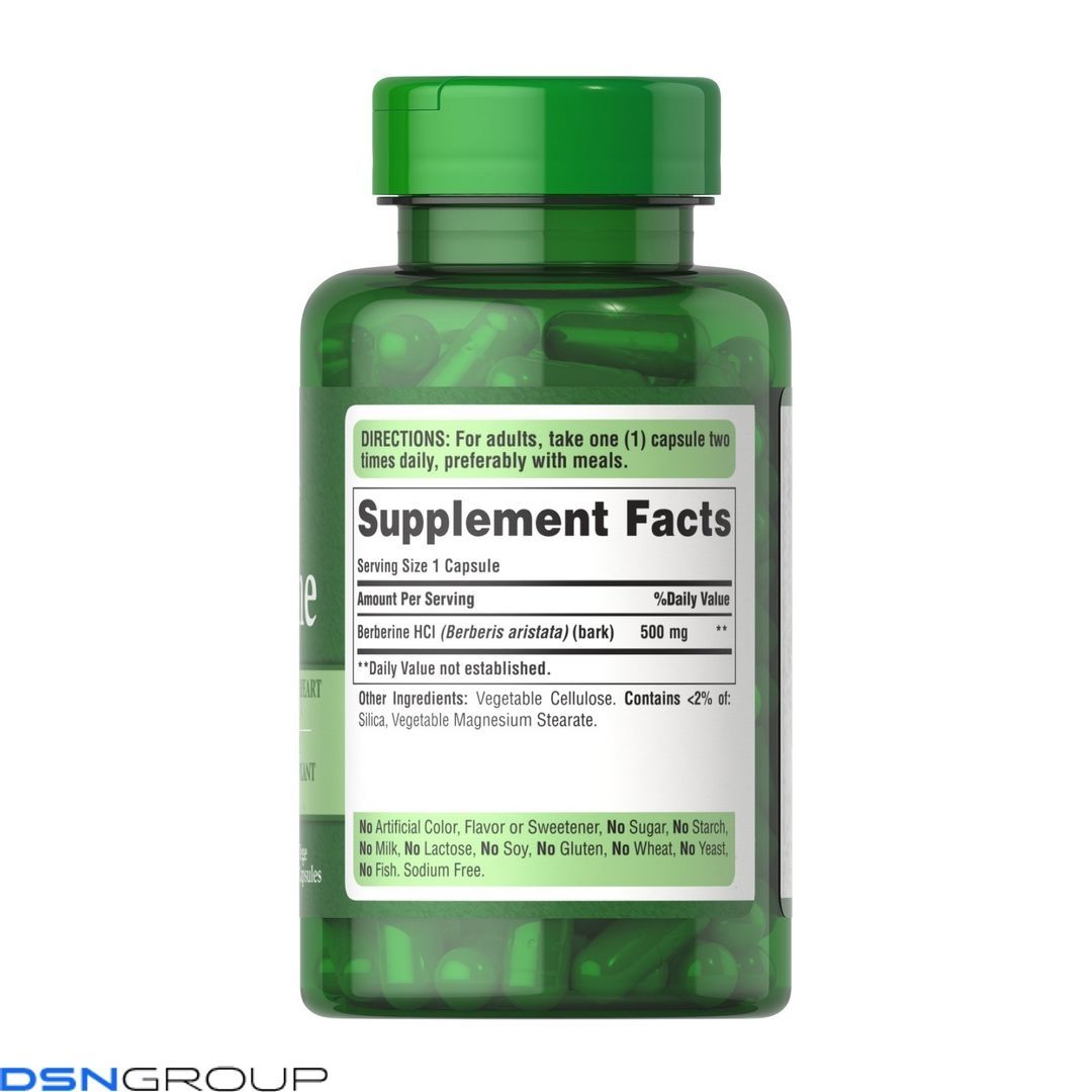 Berberine 500mg - 60 caps