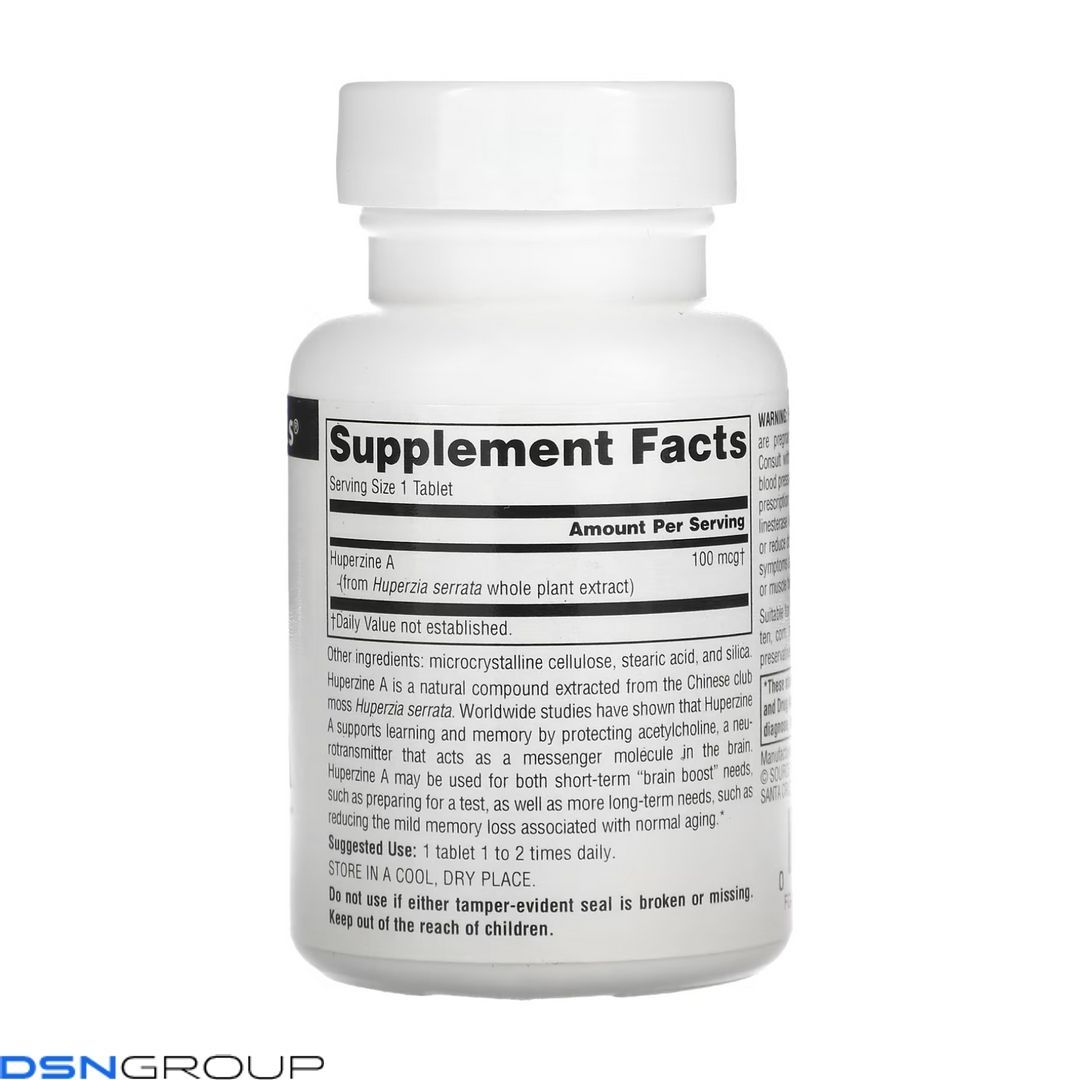Huperzine A 100mcg - 120 tabs