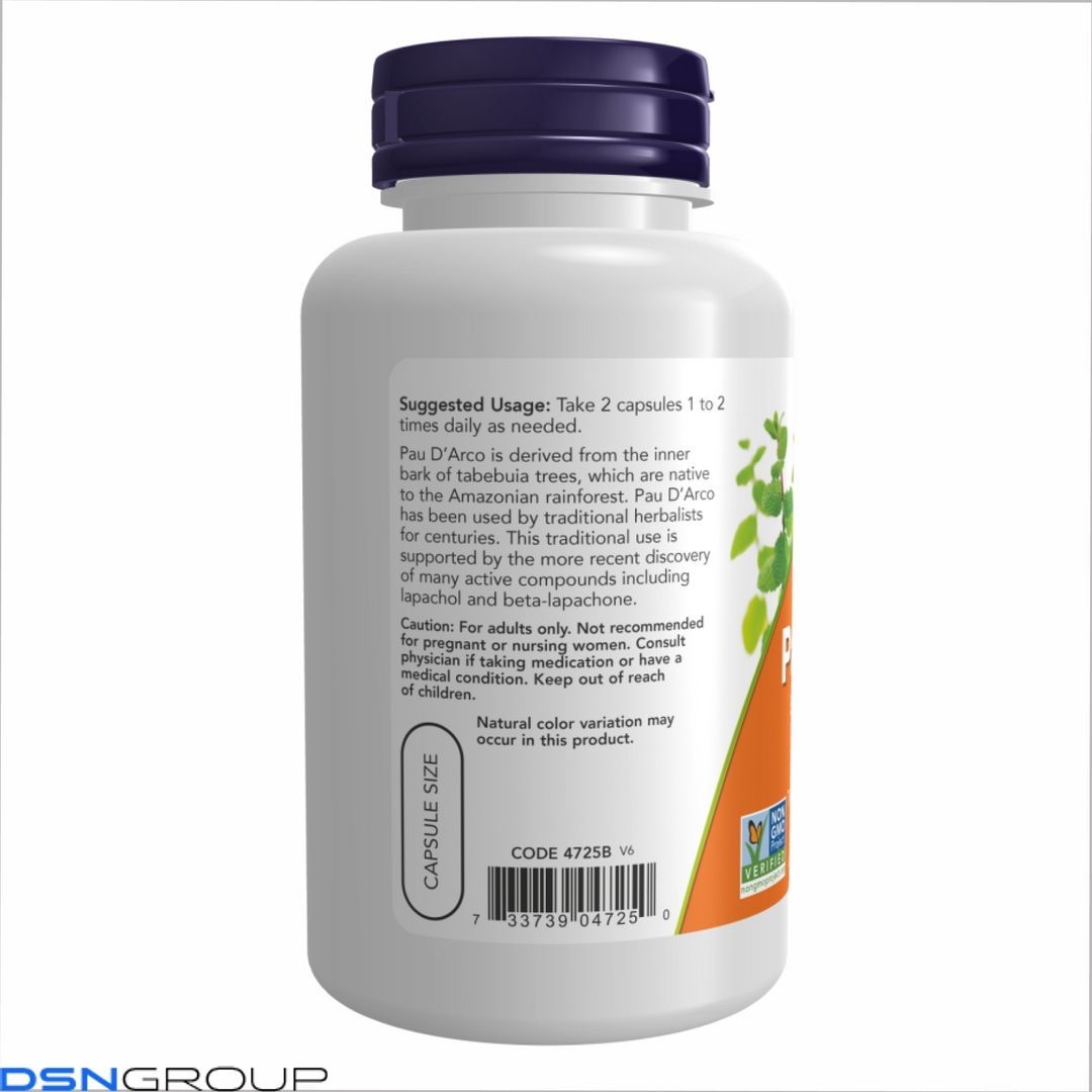 Pau D' Arco 500mg - 100 vcaps