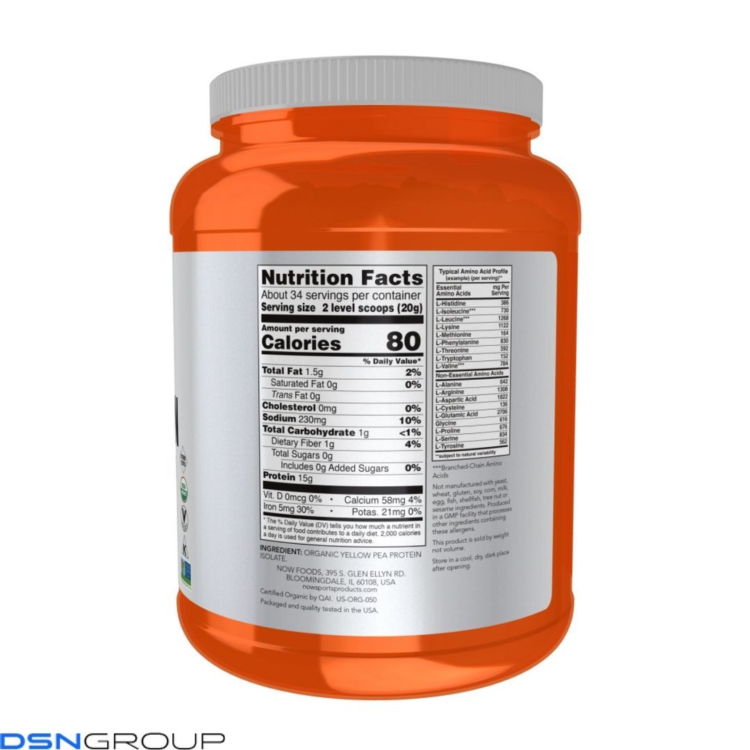 Organic Pea Protein - 680g