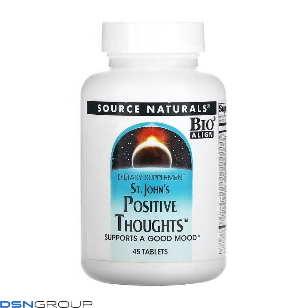 St. John's Positive Thoughts™ - 45 tabs 2023-10-4328 фото St. John's Positive Thoughts™ - 45 tabs