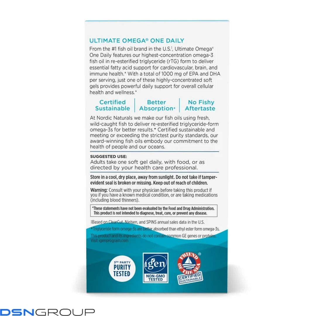Ultimate Omega One Daily - 30 softgels