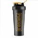 Shaker - 700ml Black-Gold
