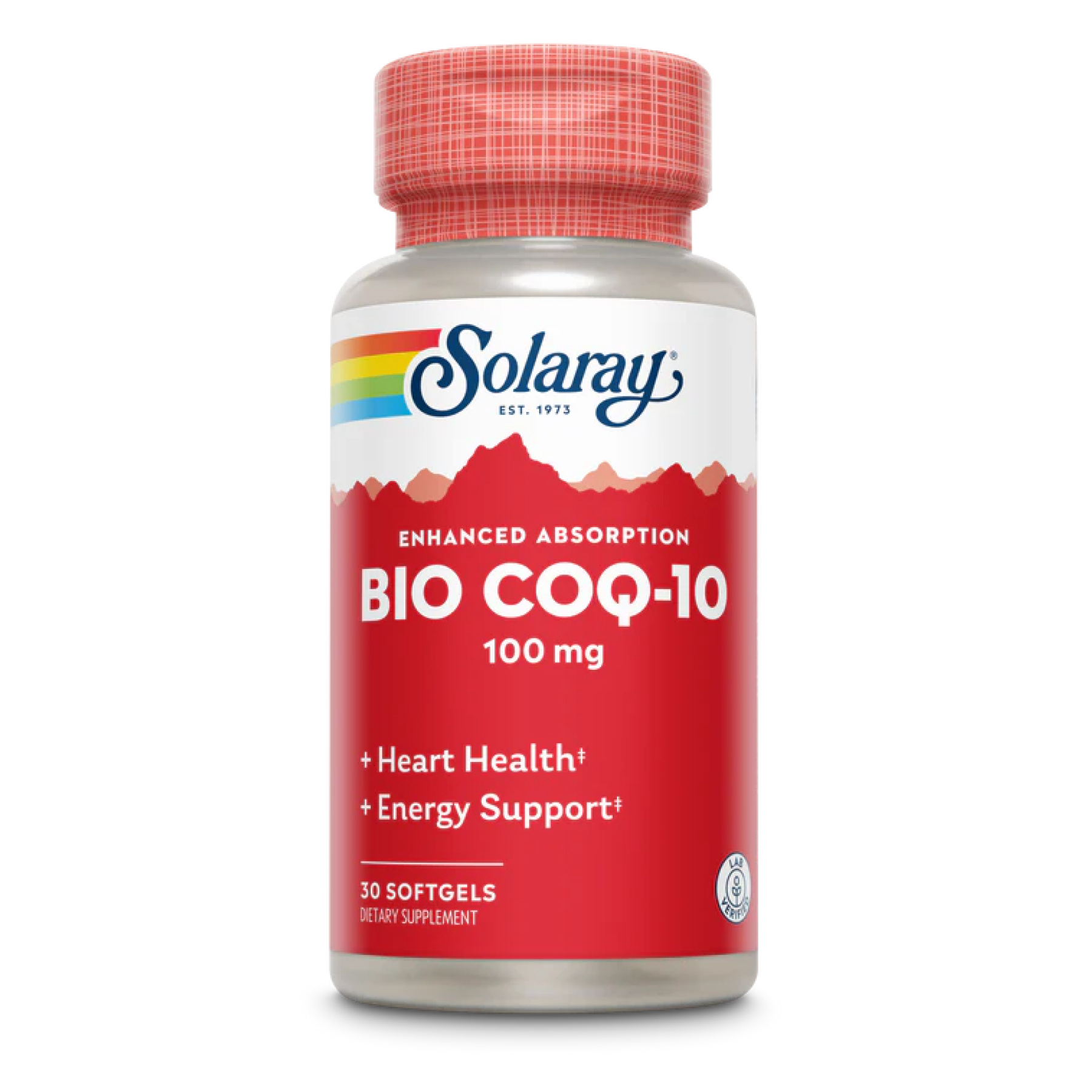 Solaray Bio CoQ10 100 мг, 30 м'яких капсул