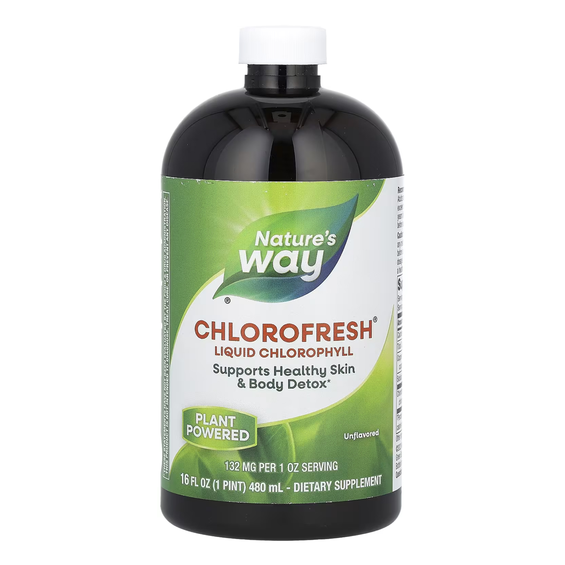 Рідкий хлорофіл Chlorofresh Nature's Way, 473 мл, без смаку