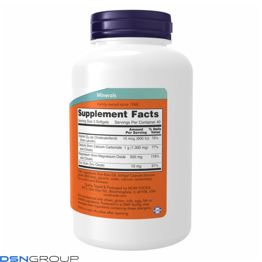 Calcium-Magnesium+D - 240 sgels 2022-10-1339 фото Calcium-Magnesium+D - 240 sgels