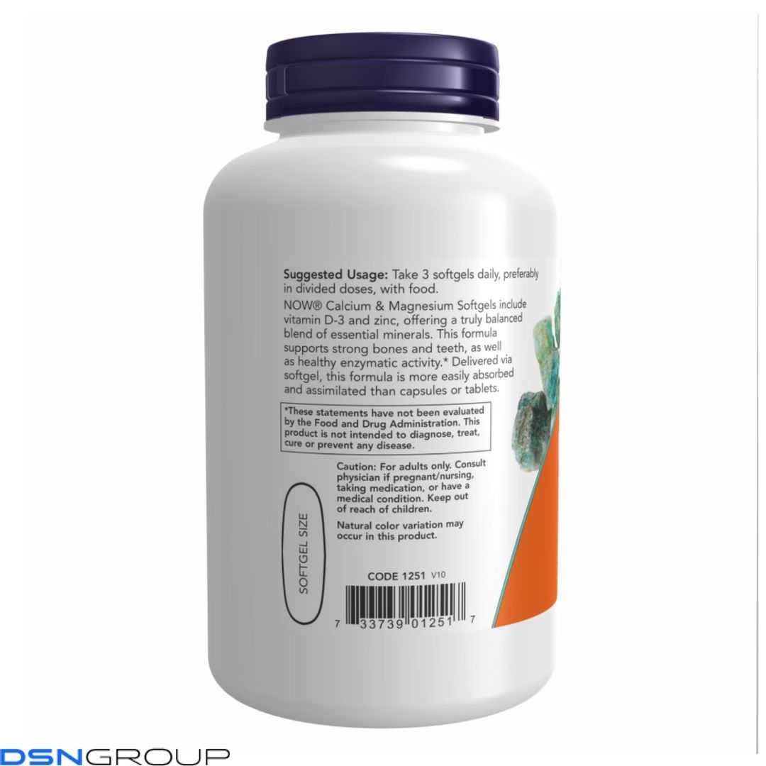 Calcium-Magnesium+D - 240 sgels 2022-10-1339 фото Calcium-Magnesium+D - 240 sgels