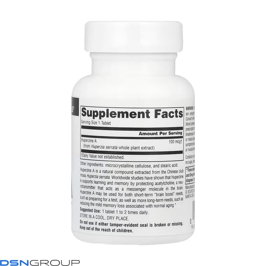 Huperzine A 100 mcg - 60 tabs