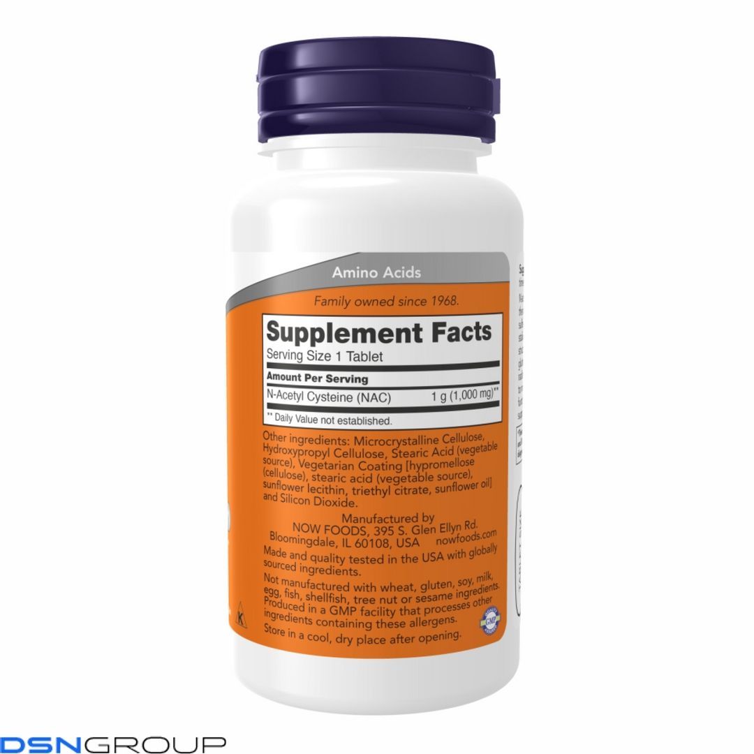N-Acetyl-Cysteine 1000mg - 120 tabs