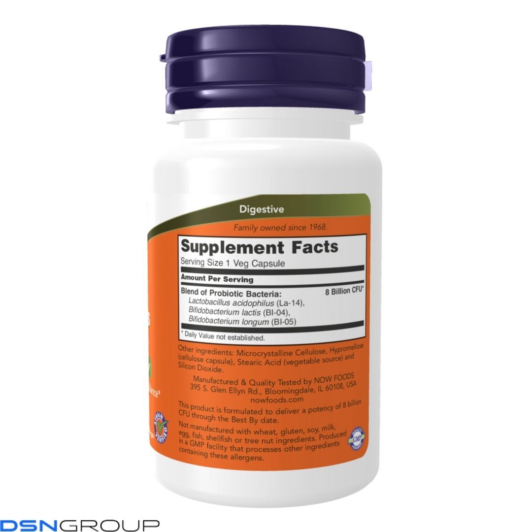 8 Billion Acidophilus & Bifidus - 120 vcaps