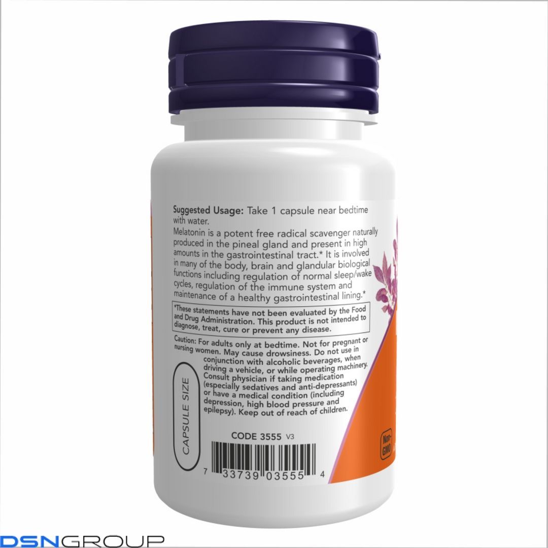 Melatonin 5 mg - 60 vcaps