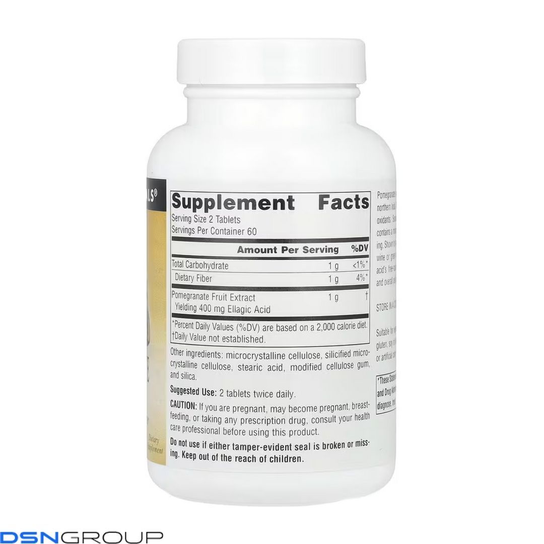 Pomegranate Extract 500mg - 120 tabs 2023-10-4628 фото Pomegranate Extract 500mg - 120 tabs