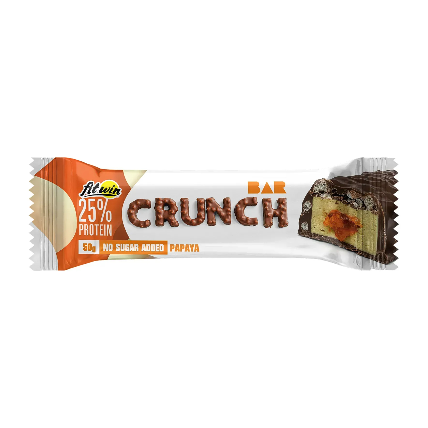 FitWin Crunch Bar протеїновий батончик з папаєю