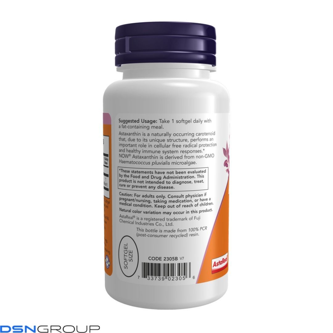 (12.02 Ожидание) Astaxanthin 4 mg - 90 softgels