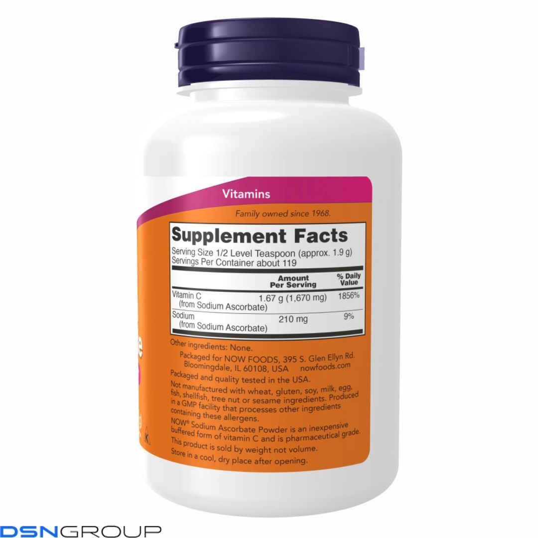 (12.02 Очікування) Sodium Ascorbate - 227g (8oz)