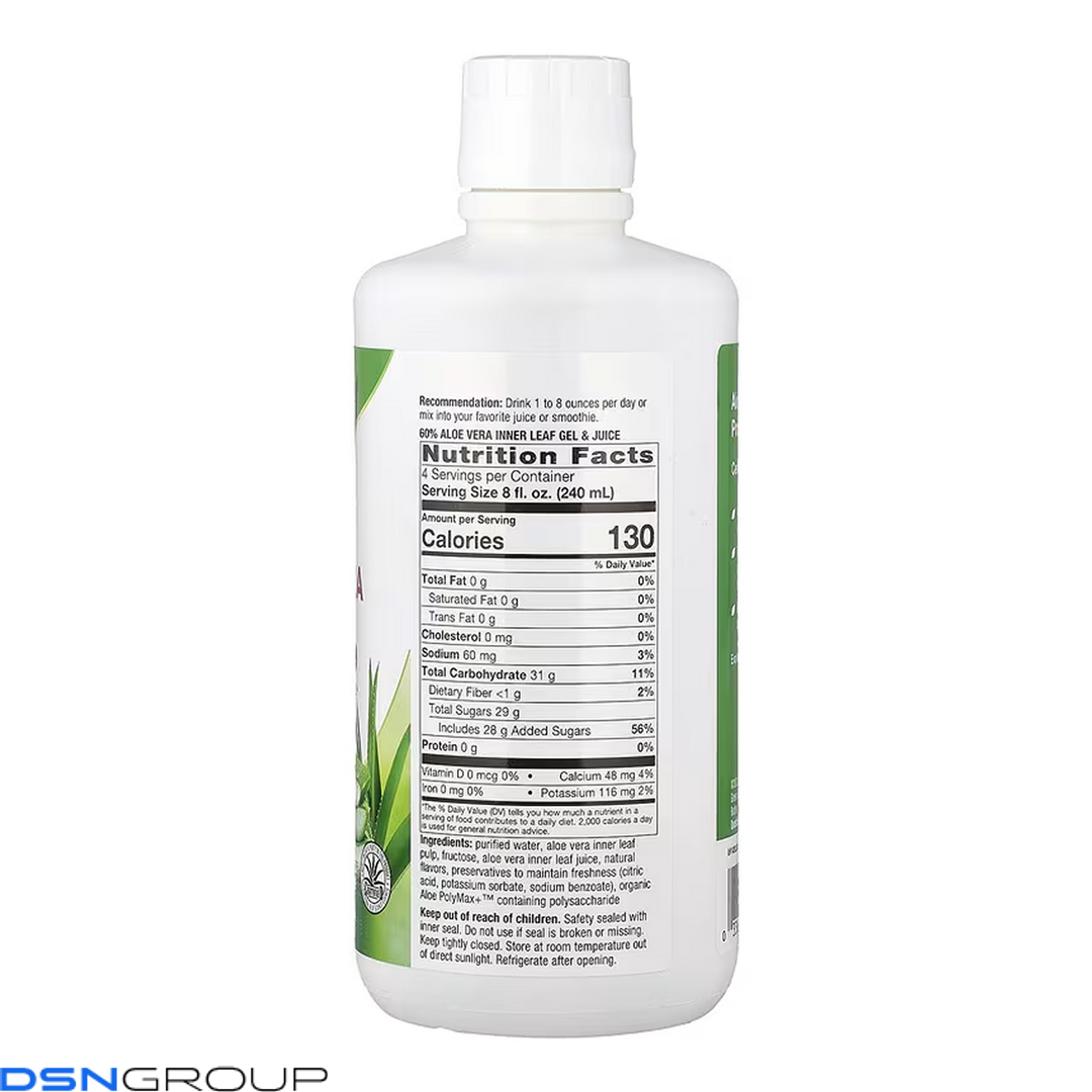 Aloe Vera Gel & Juice (Berry) - 1000 ml (Повреждена банка) 2023-10-3401 фото Aloe Vera Gel & Juice (Berry) - 1000 ml (Повреждена банка)