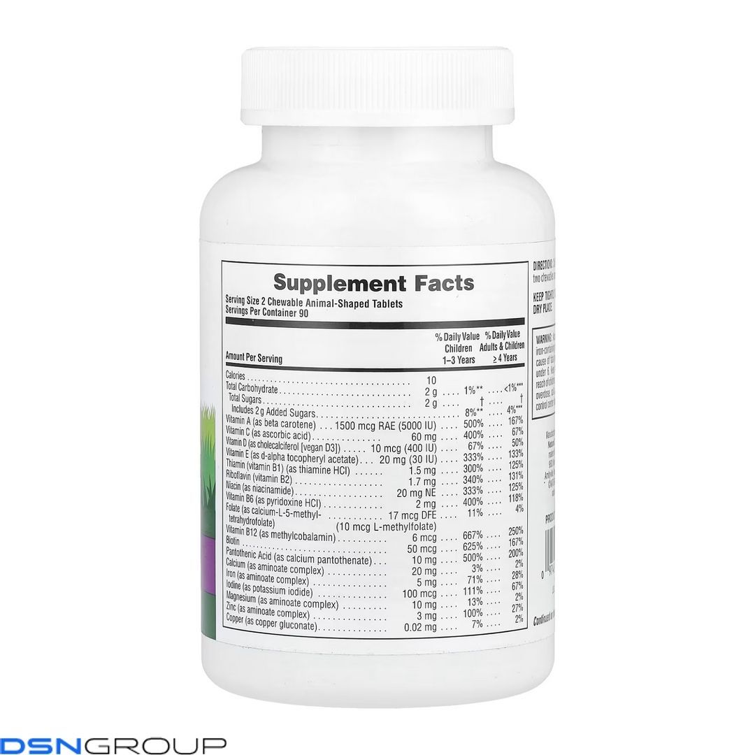 Children&rsquo;s Multivitamin - 180 tabs Grape