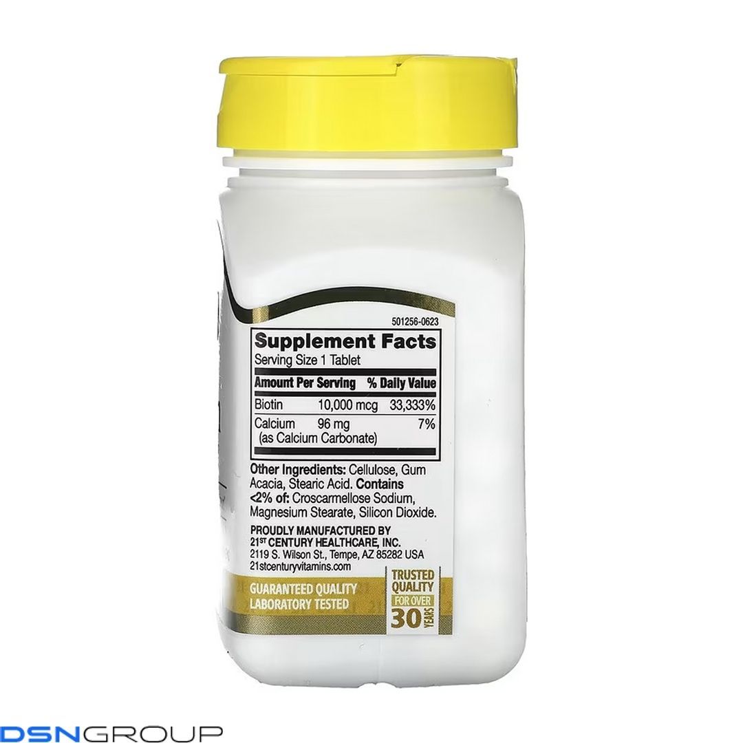 Biotin 10,000 mcg - 360 tabs