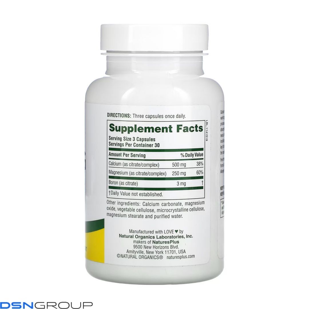 Cal/Mag Citrate - 90 caps