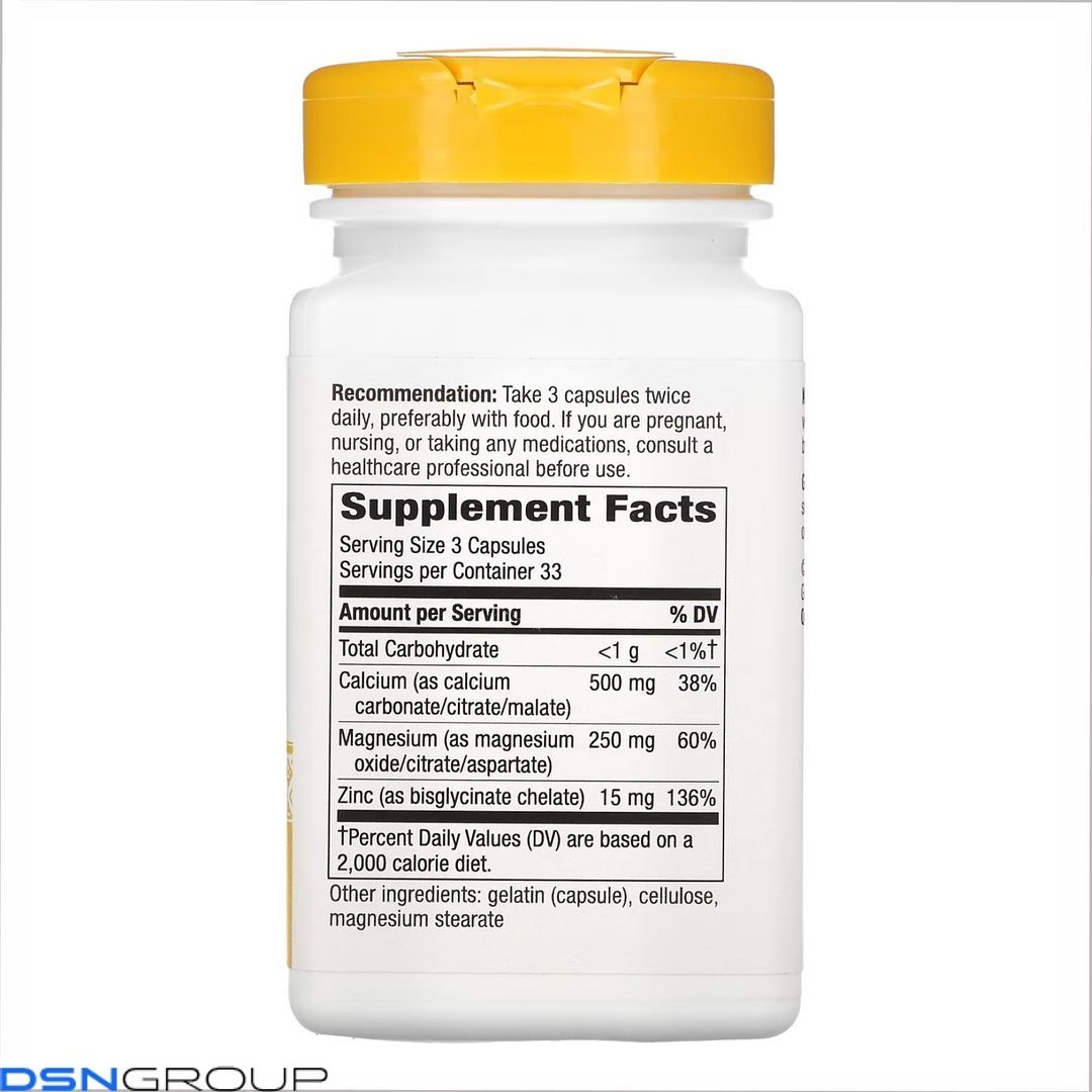 Calcium-Magnesium-Zinc - 100 caps