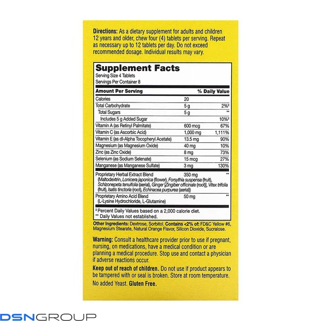 ImmuBlast - 32 chewables tabs