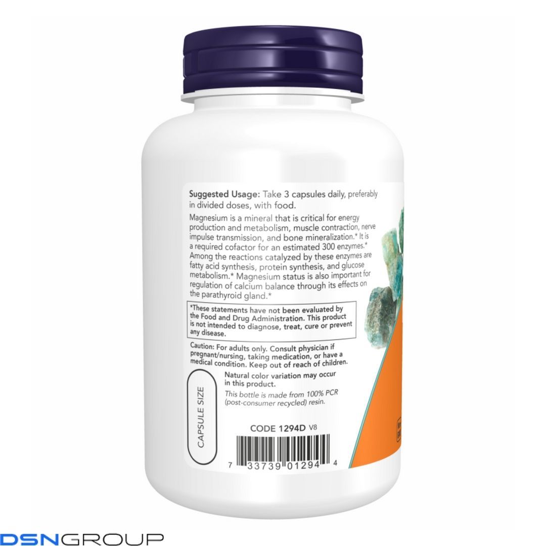 Magnesium Citrate - 240 vcaps 2022-10-1340 фото Magnesium Citrate - 240 vcaps