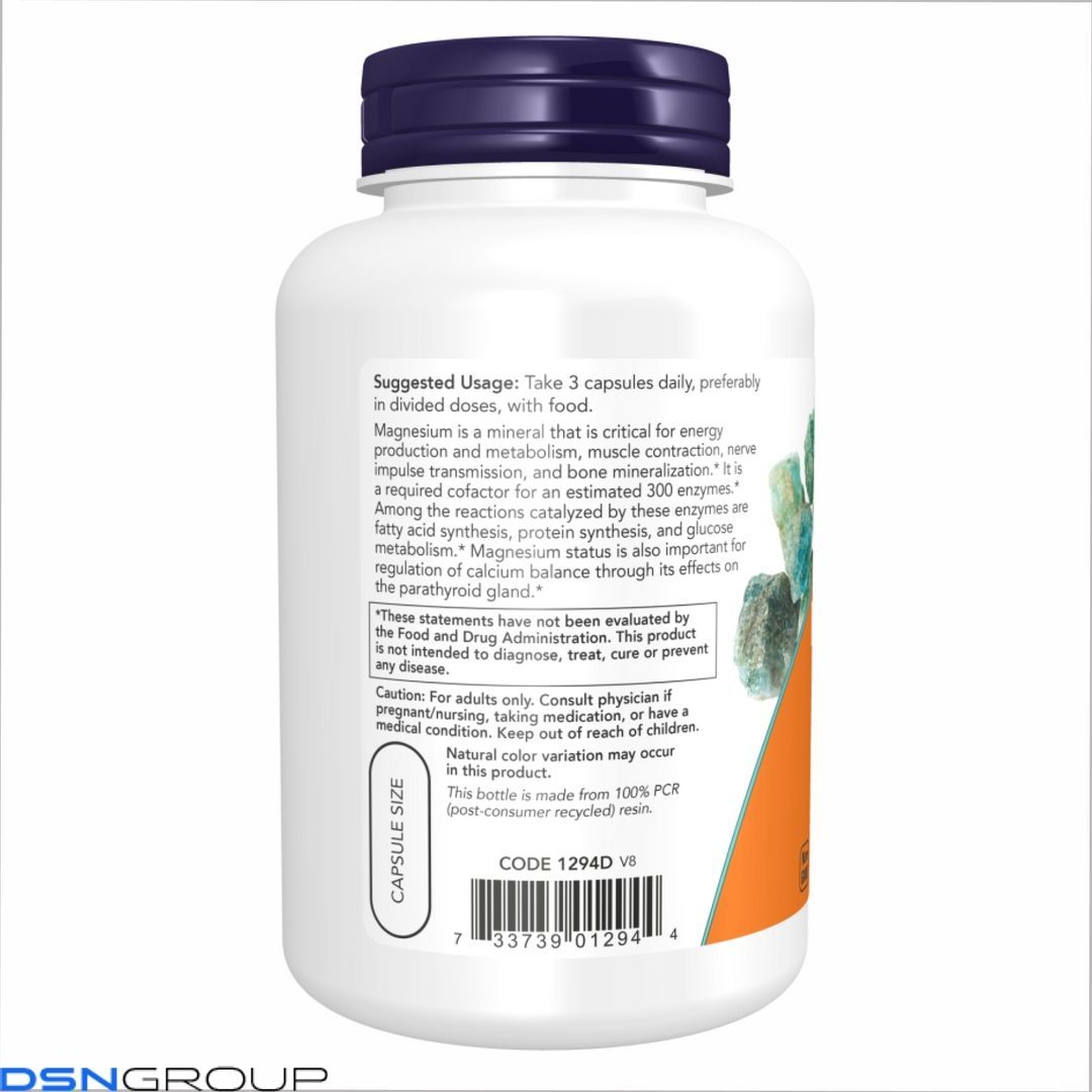 Magnesium Citrate - 120 caps