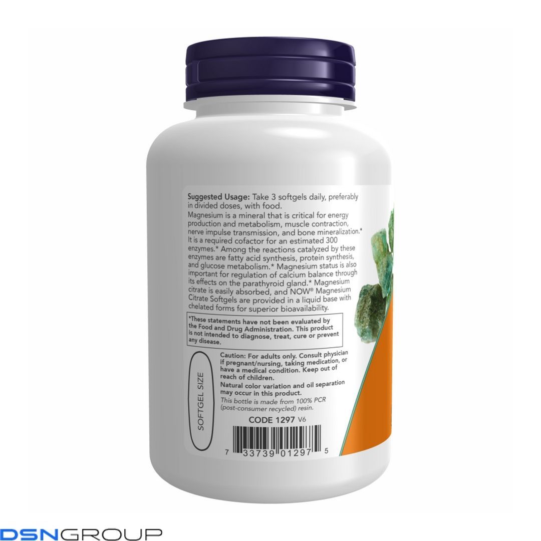 Magnesium Citrate 134mg - 180 sgels