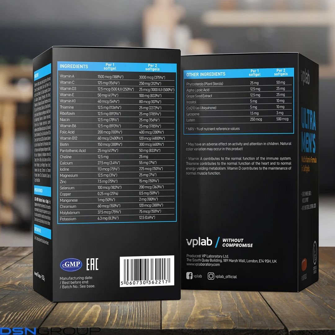 Ultra Men's Multivitamin - 90 softgels