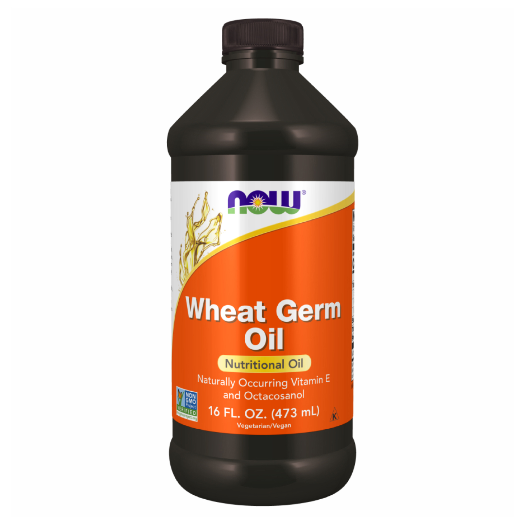 Олія зародків пшениці NOW Foods, рідка, 473 мл (16 oz)