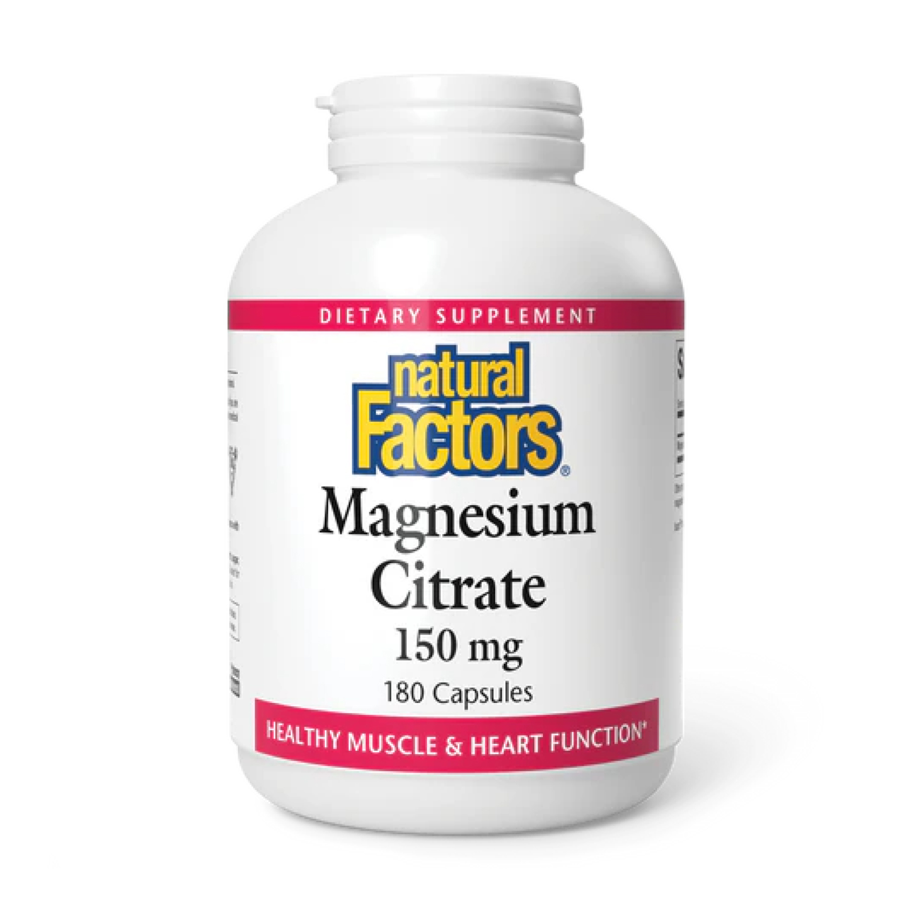 Цитрат магнію Natural Factors 150 мг, 180 капсул