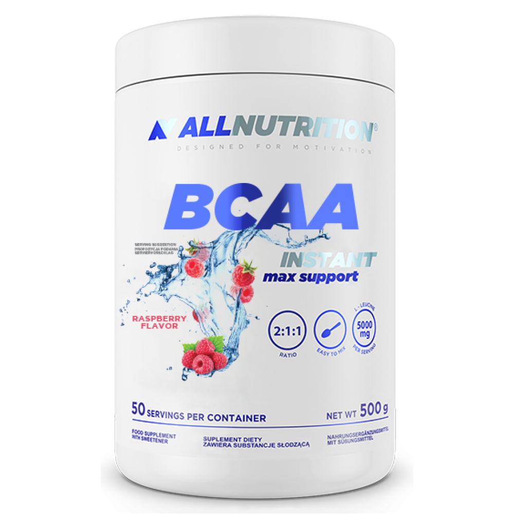 BCAA Max Support Instant - 500g Raspberry (До 10.26)