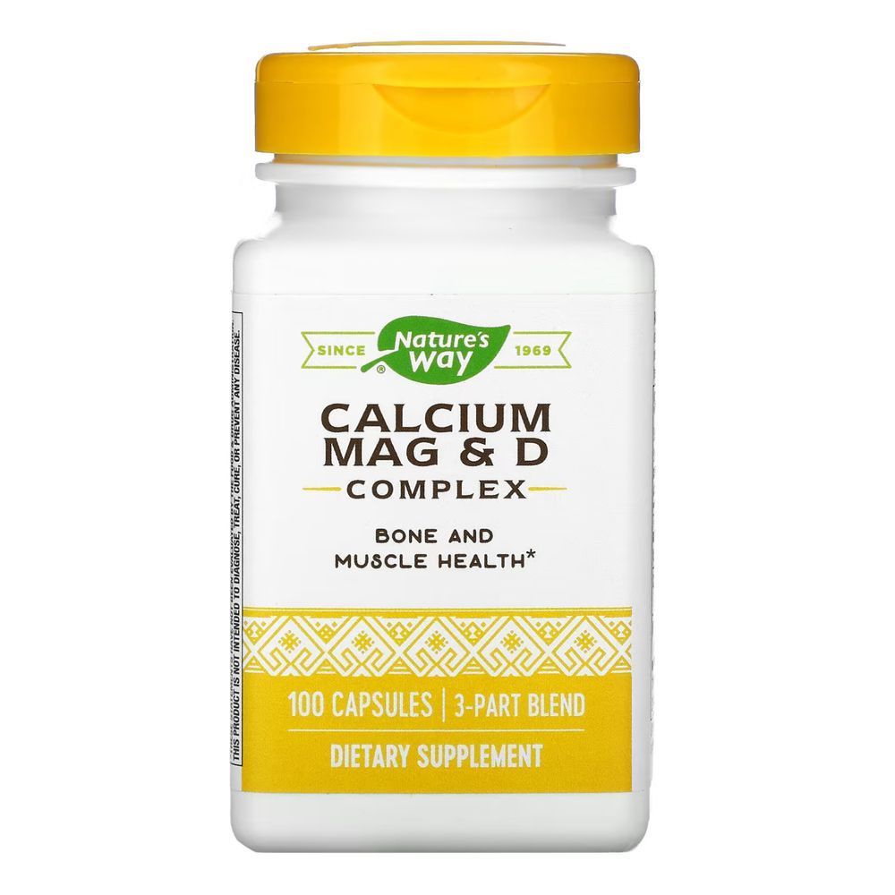 Calcium-Magnesium-Vitamin D - 100 caps (Повреждена банка)