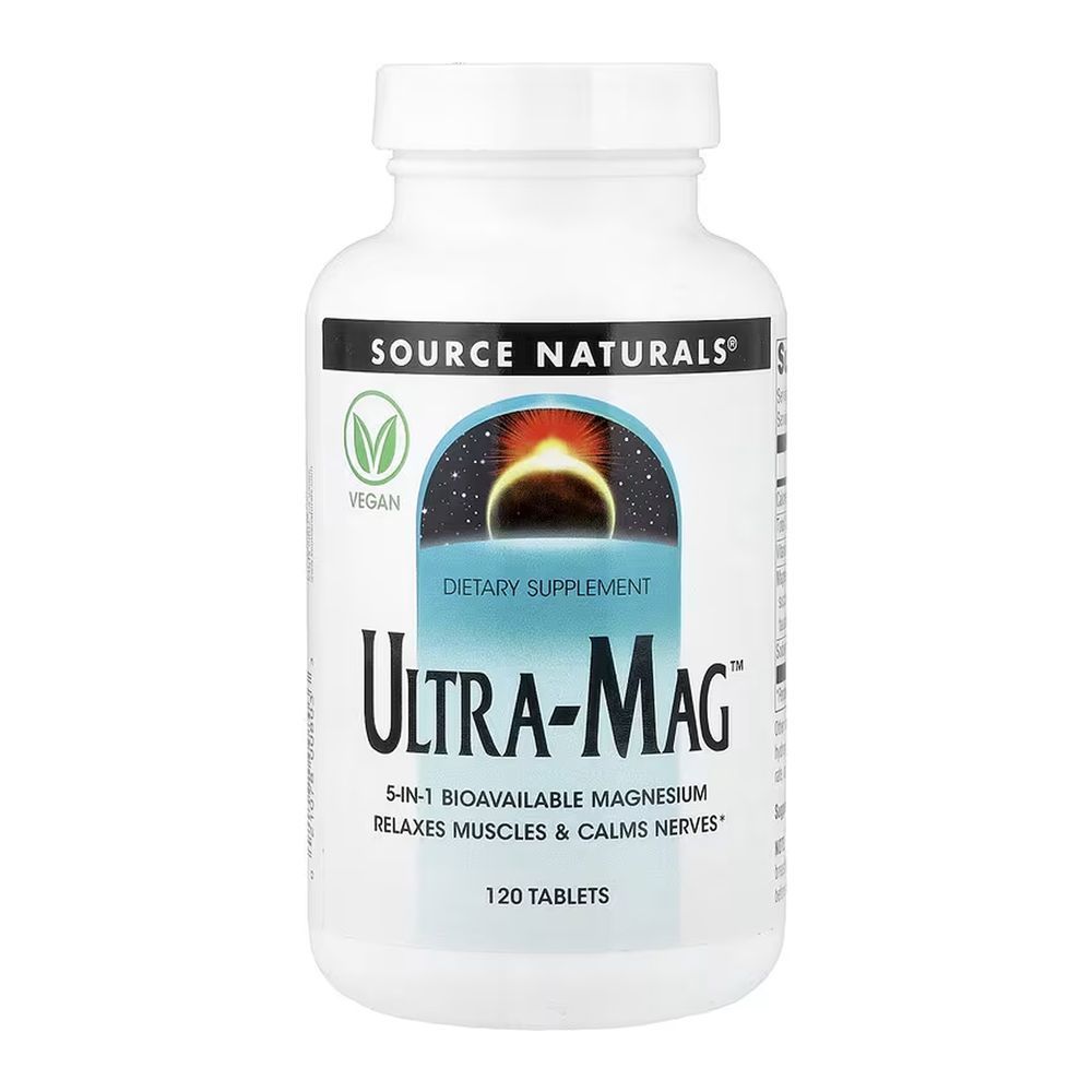 Ultra-Mag Magnesium Complex - 120 tabs (Повреждена банка)