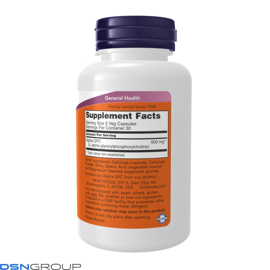 Alpha GPC 300mg - 60 vcaps