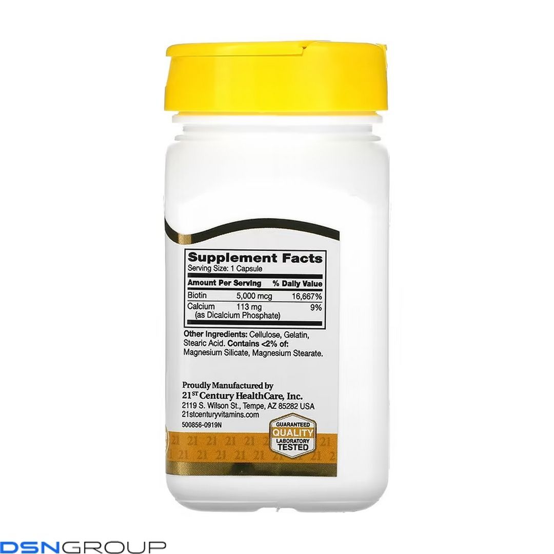 Biotin 5000 mcg - 110 caps