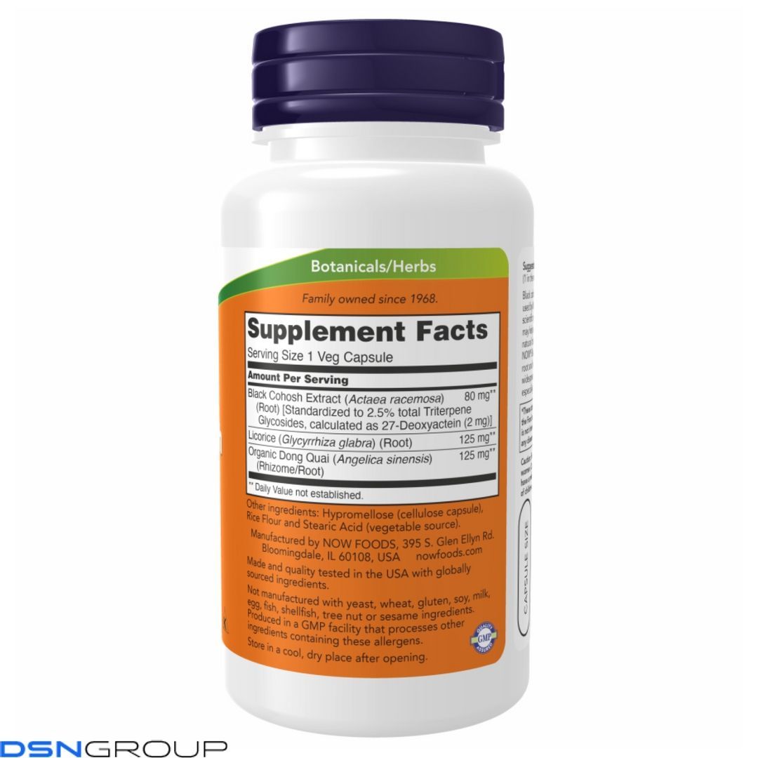 Black Cohosh 80mg - 90 vcaps