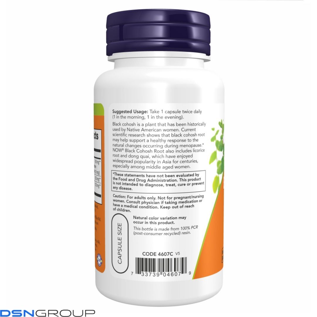 Black Cohosh 80mg - 90 vcaps