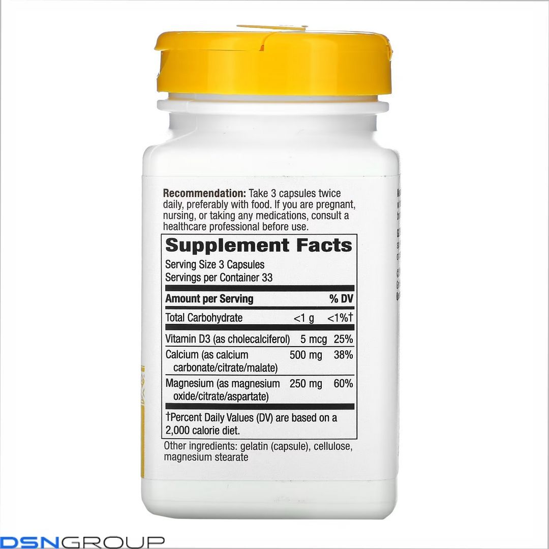 Calcium-Magnesium-Vitamin D - 100 caps (Повреждена банка)