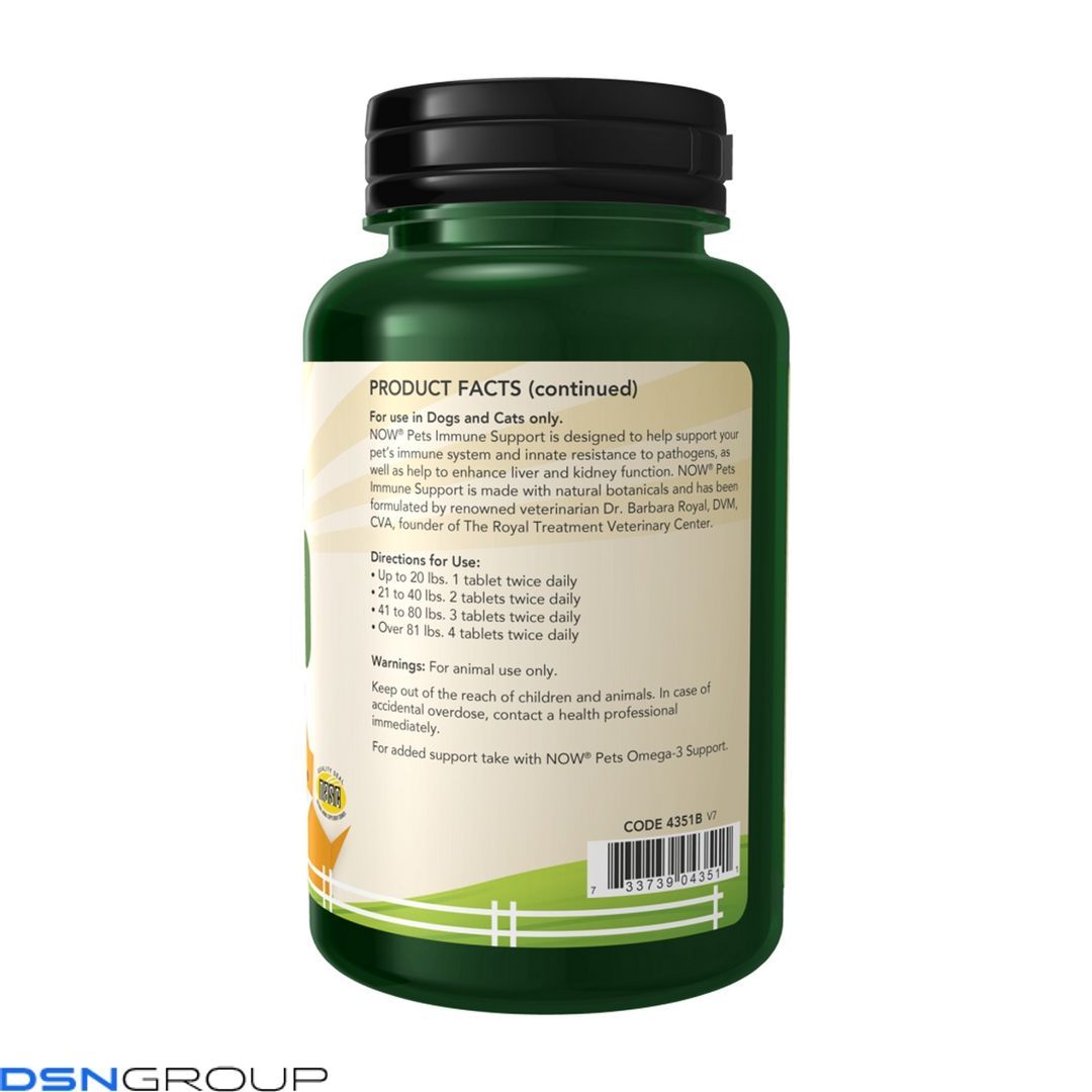 Immune Support Chewable for Dogs & Cats - 90 tabs