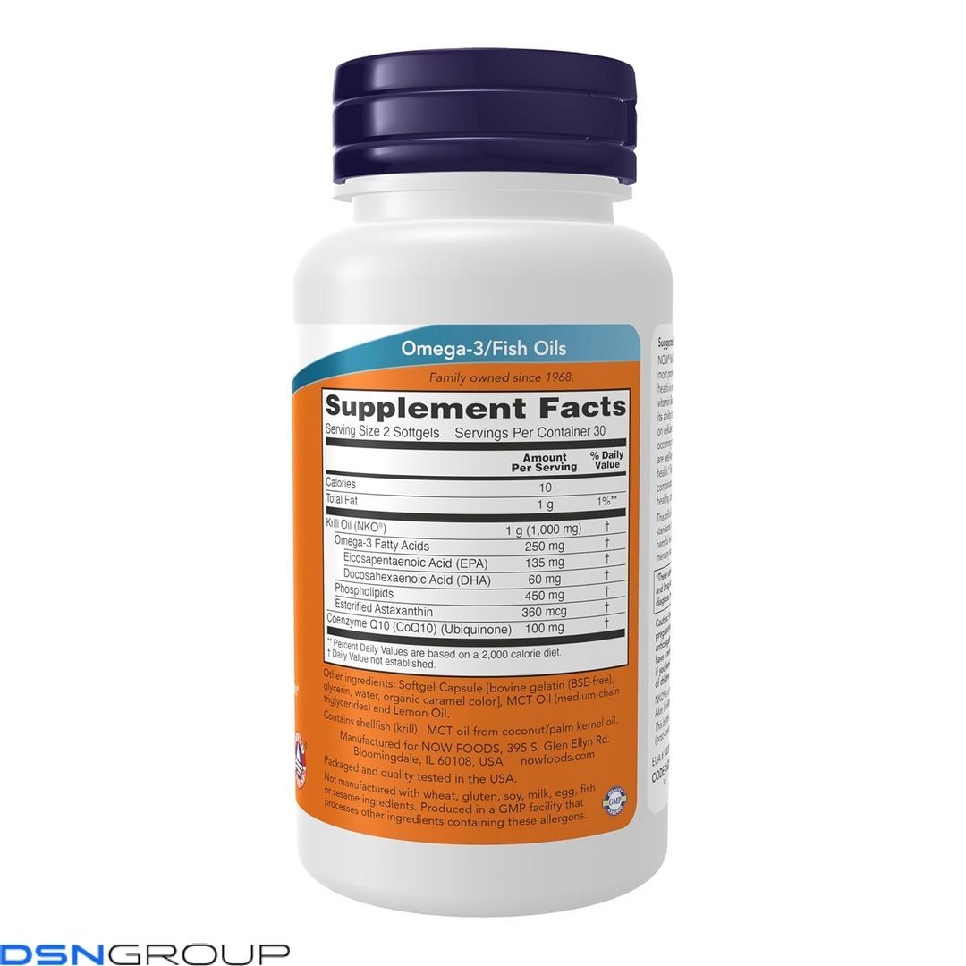 Krill & CoQ10 - 60 softgels