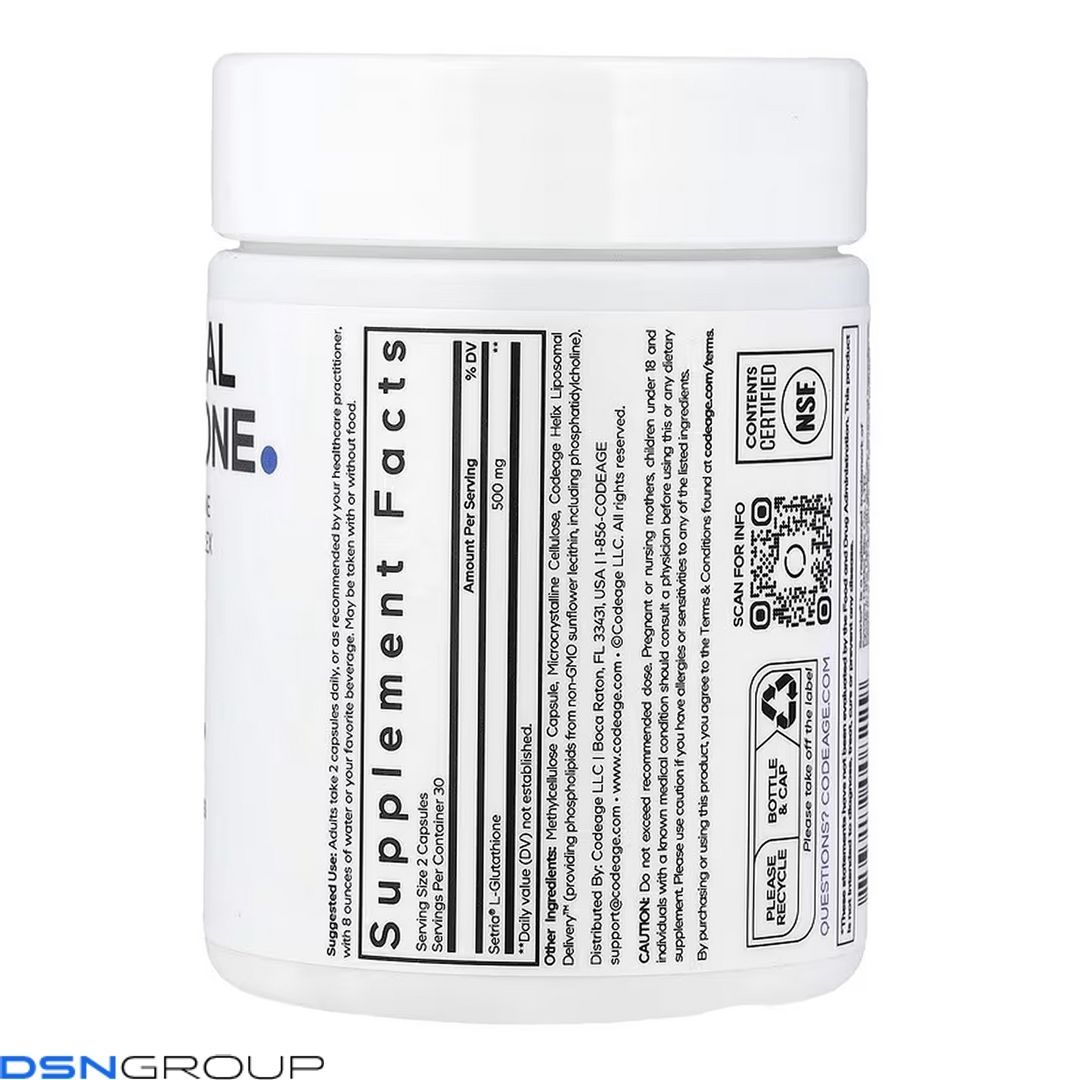 Liposomal Glutathione - 60 vcaps