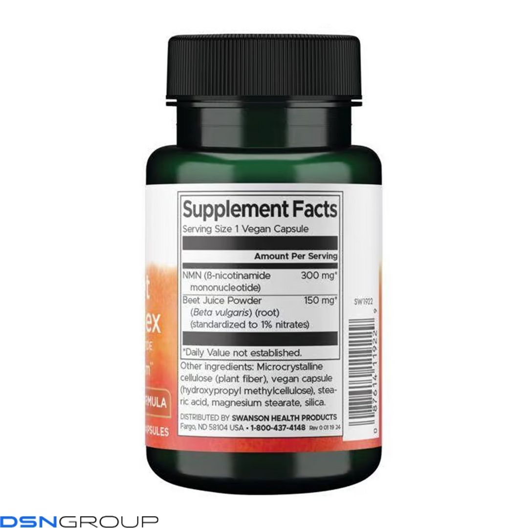 NMN + Beet Root Complex - 30 vcaps