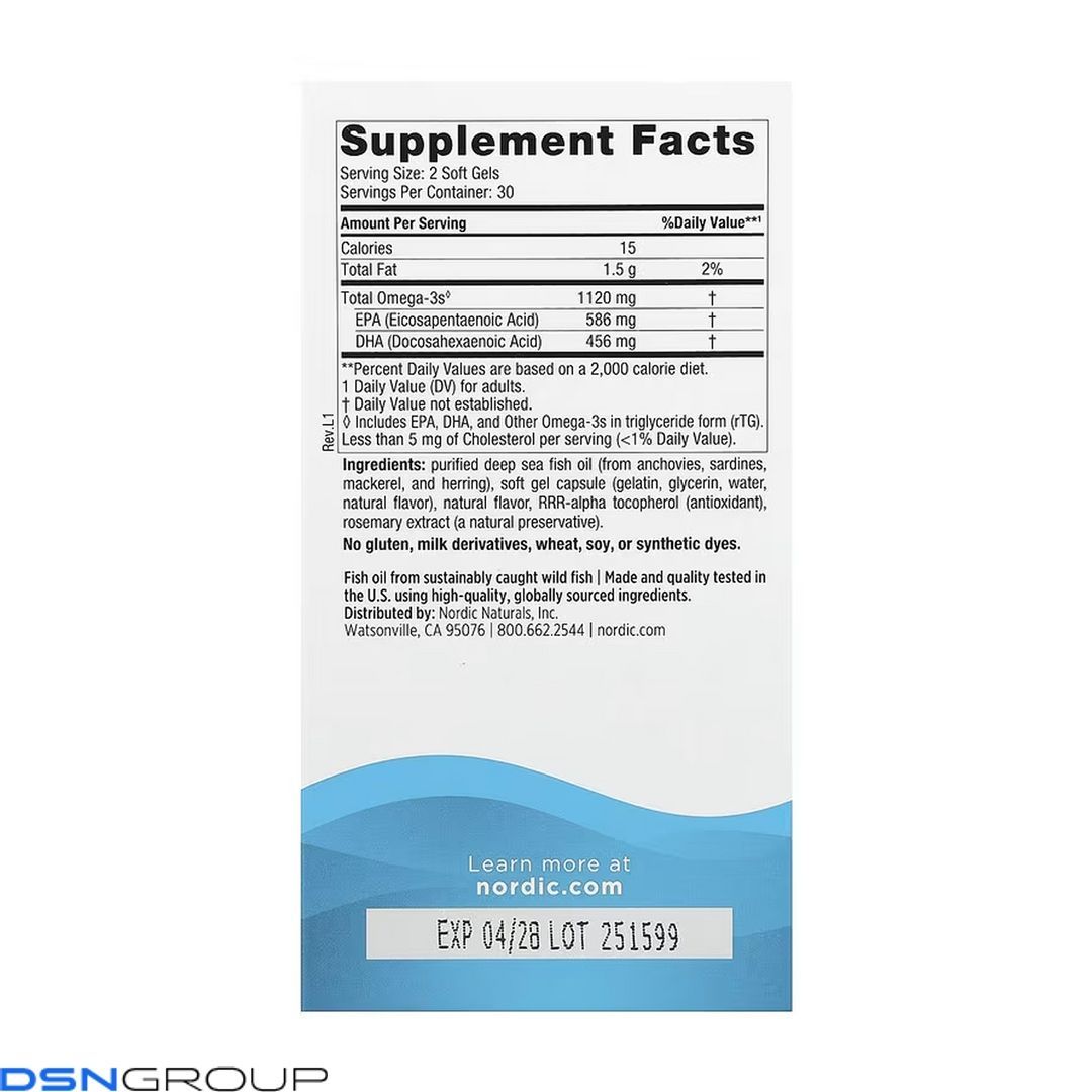 Ultimate Omega 2X Minis - 60 mini softgels
