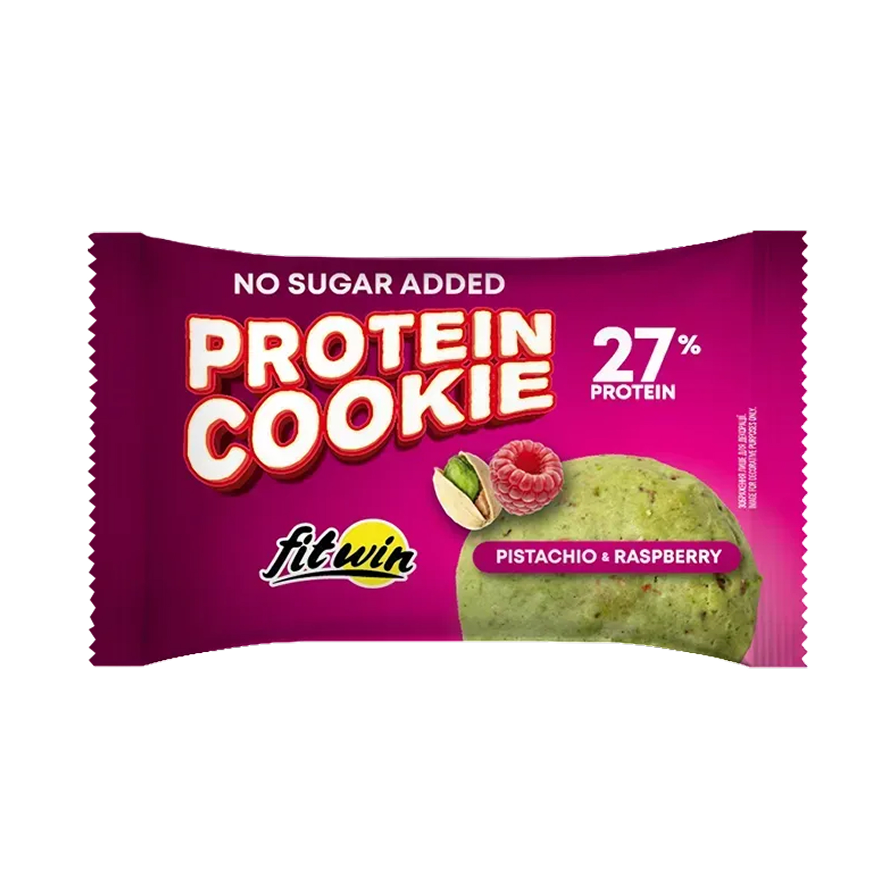 Протеїнове печиво FitWin Pistachio Raspberry