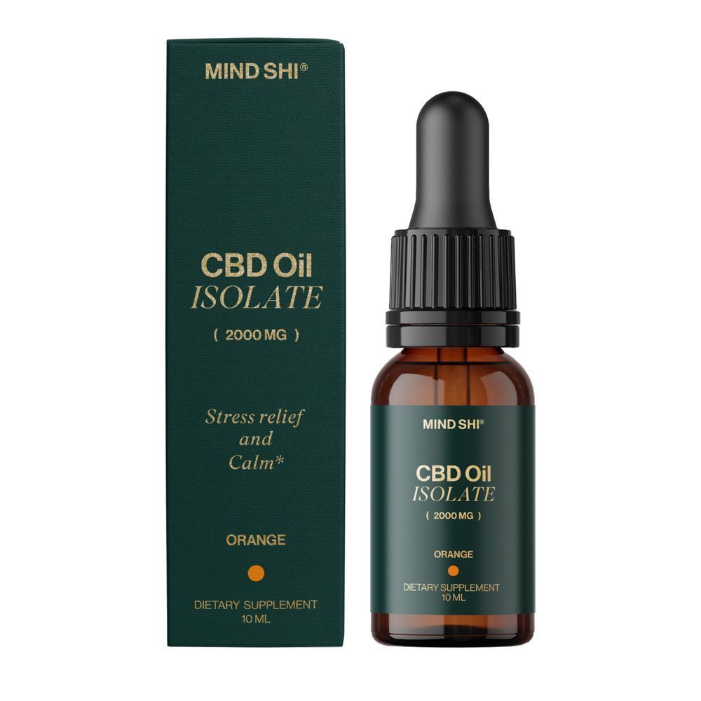 CBD Oil Isolate 2000 mg Orange - 10 ml (До 01.27)