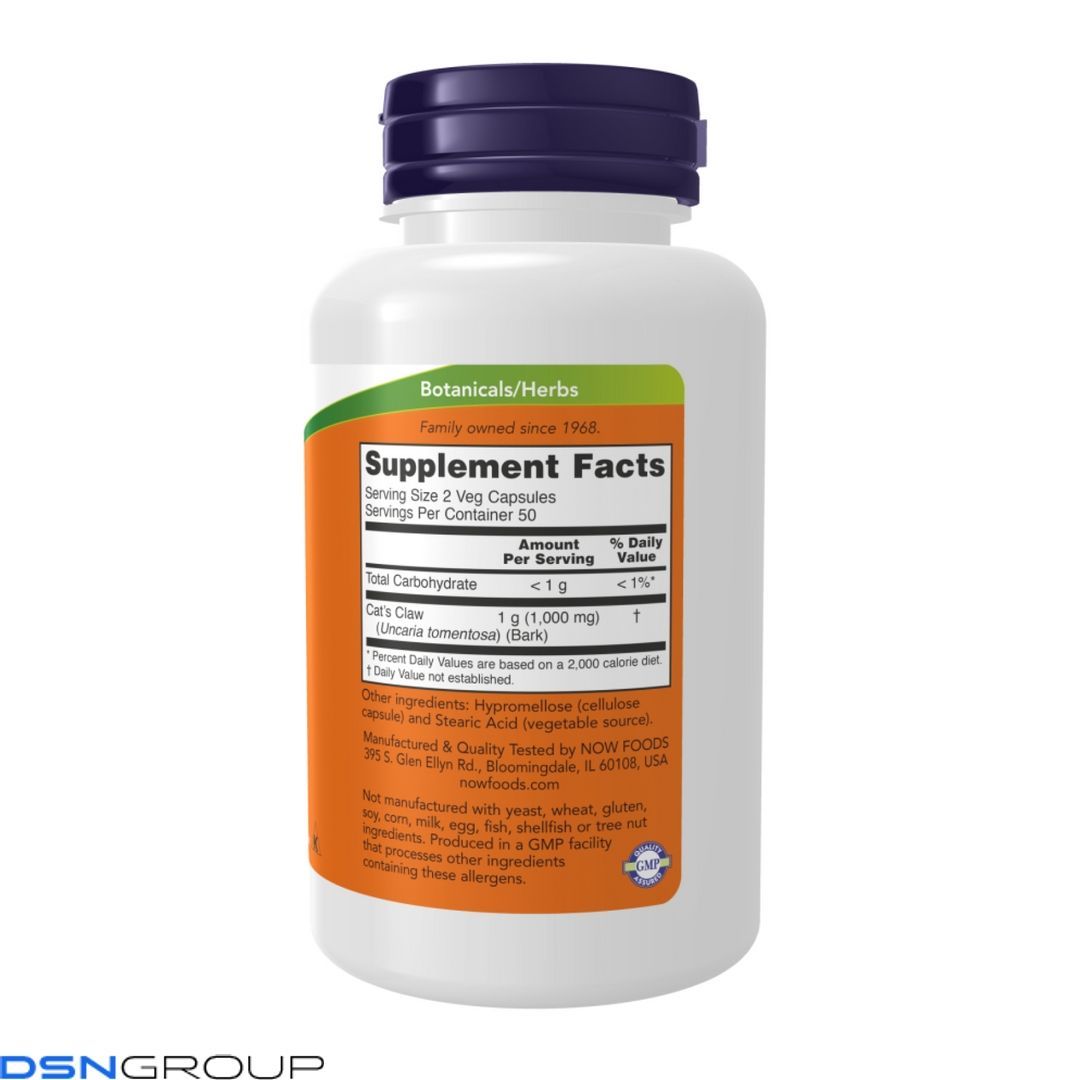 Cat's Claw 500mg - 250 vcaps