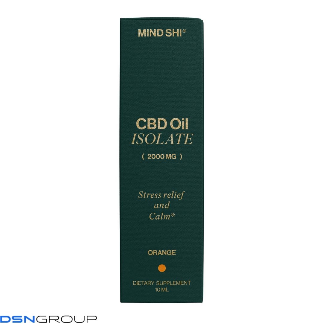 CBD Oil Isolate 2000 mg Orange - 10 ml (До 01.27)