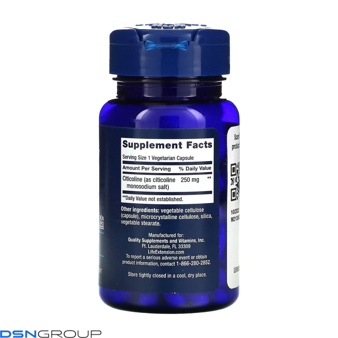 Citicoline (CDP-Choline) - 60 vcaps